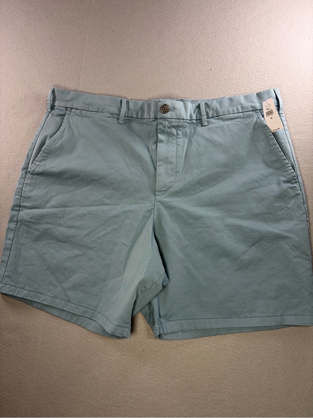 GAP Men's Light Seafoam Flat Front Shorts